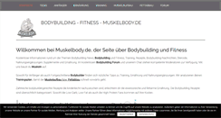 Desktop Screenshot of muskelbody.de
